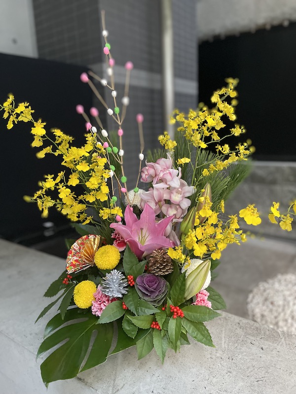 お正月アレンジメント2022-2