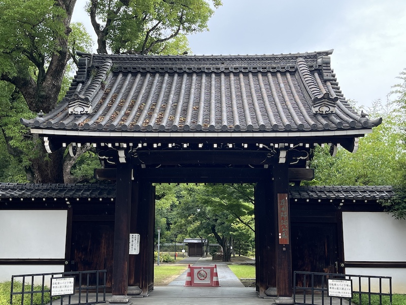 藤田邸南門。